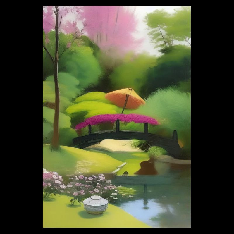 Chinesischer Zen Garten