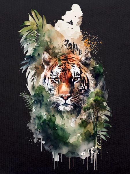 Aquarelle Tigre