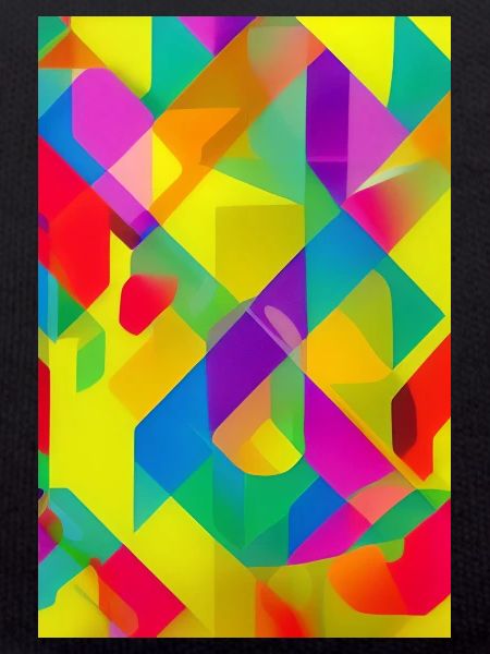 Retro Muster Bunt