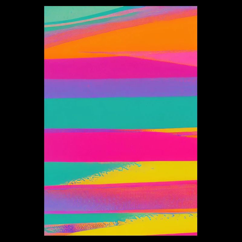 Retro Muster Bunt