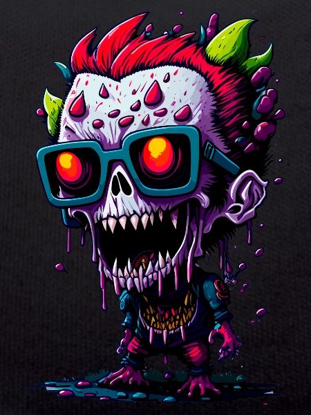 Bunter cooler Zombie