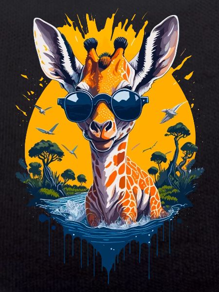Cool giraffe