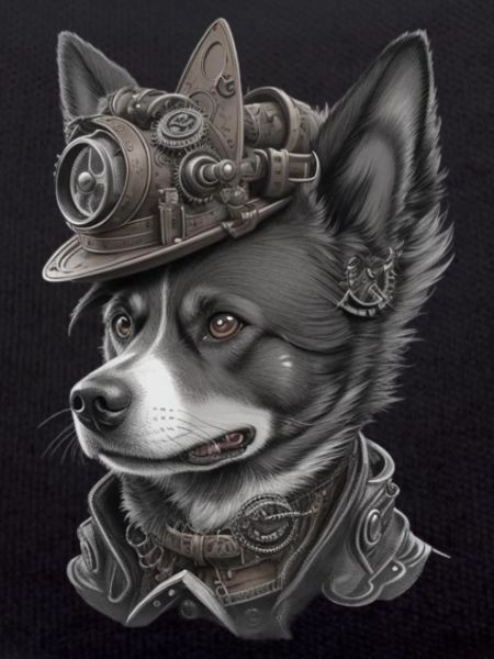Steampunk Dog