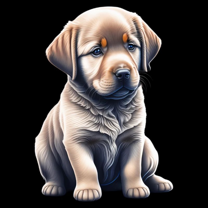 Süßer Labrador Welpe