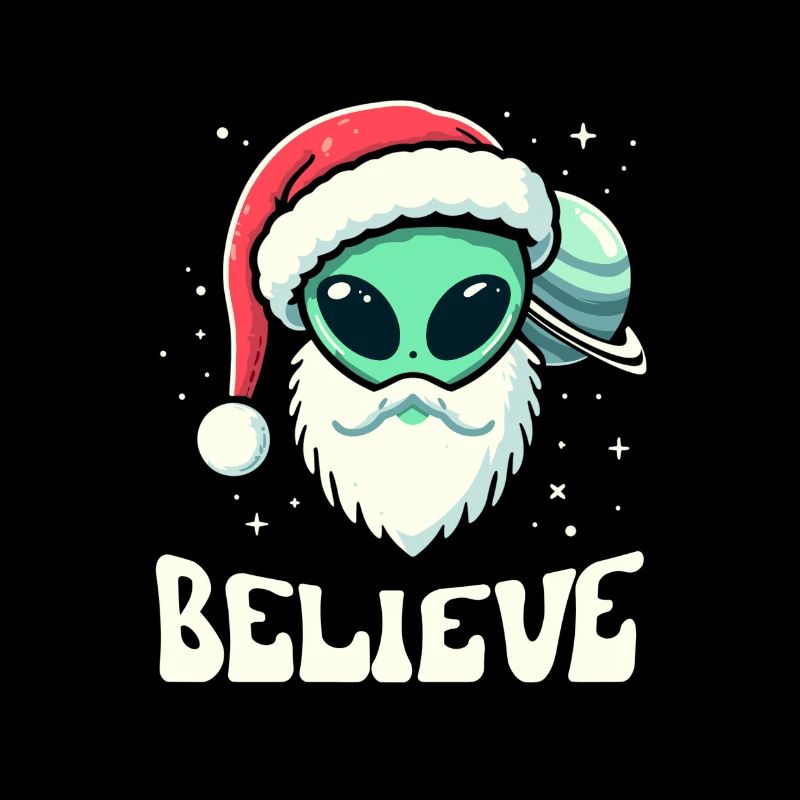 Believe in Alien Santa
