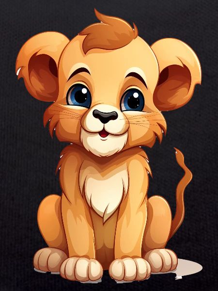 Cute Lion Baby