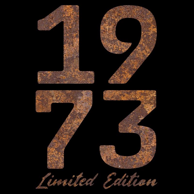 "Vintage 1973: Limited Edition in Rust Look"