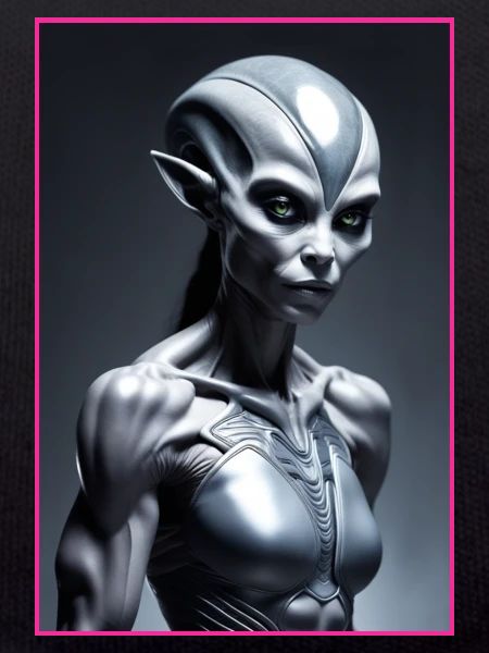 Alien woman