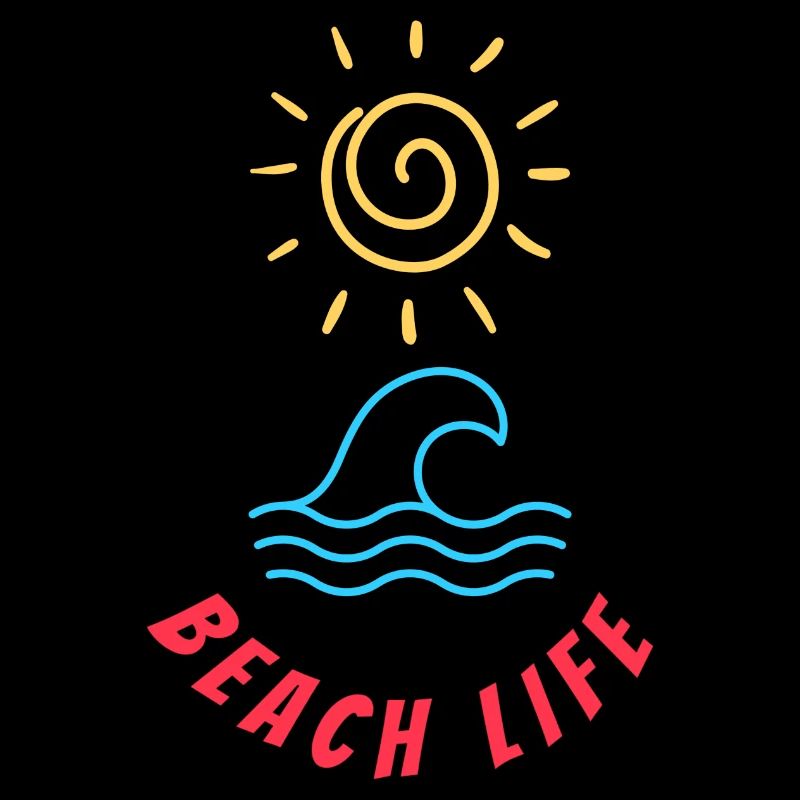 La vie à la plage