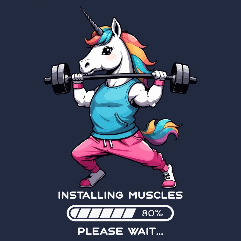 Bodybuilder Unicorn