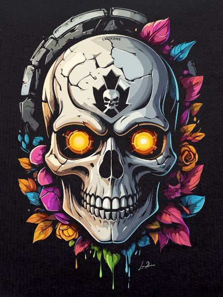 Skull Flowers