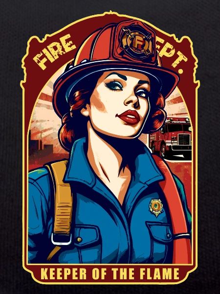 Female Firefighter