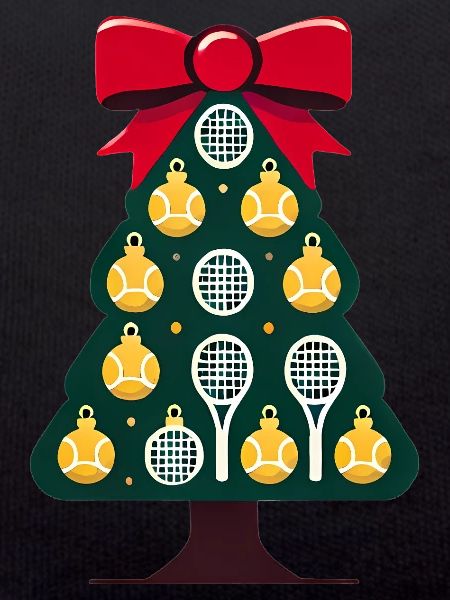 TennisThemed Christmas Tree Design
