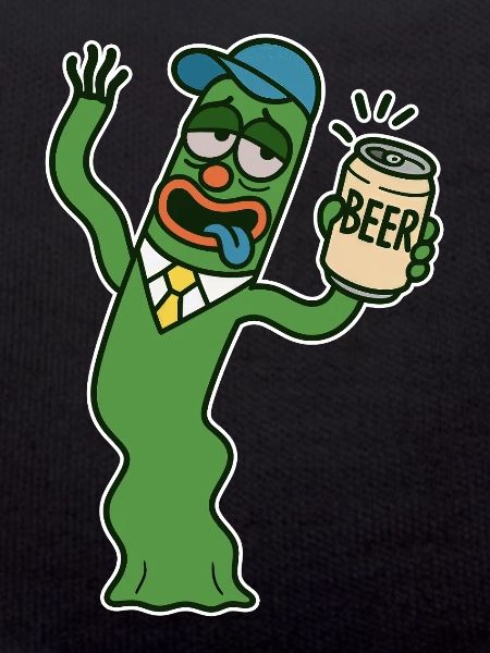 Wobbly-wobbly beer can comrade