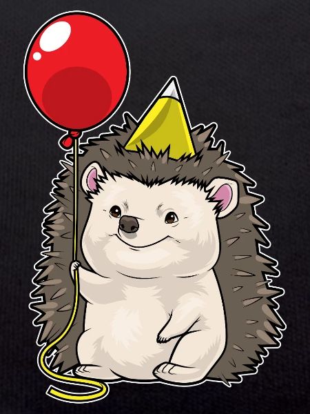Hedgehog Birthday Balloon