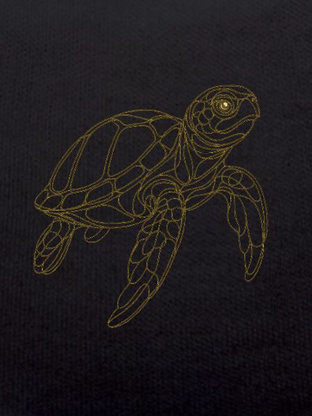 Simple Filigree Turtle