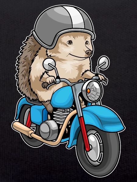 Hedgehog Motorcycle