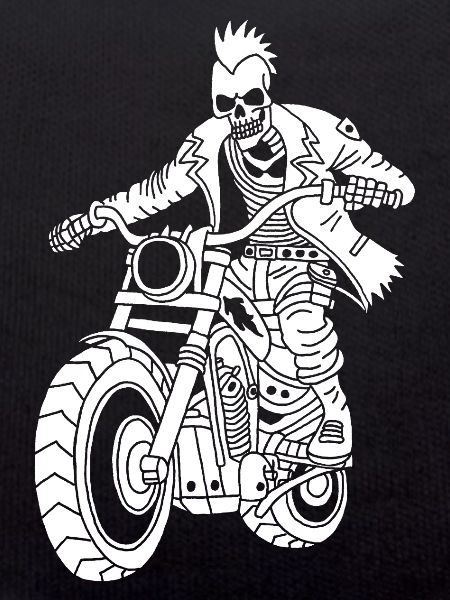Hell Biker (White)
