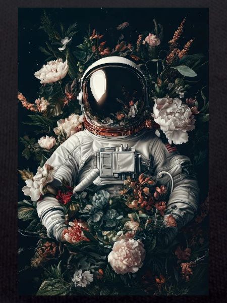 Astronaut in Bloom