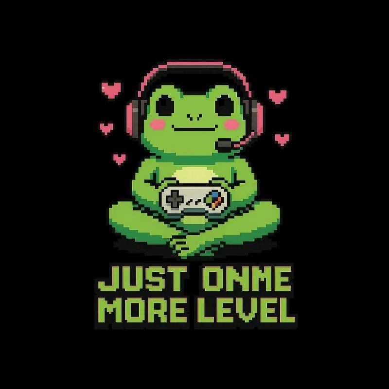 Grenouille pixel