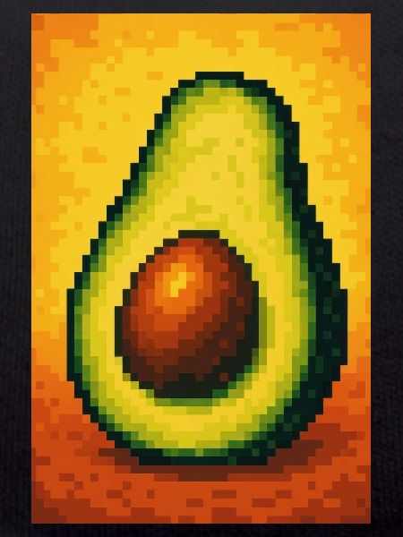 Pixel Avocado Pop