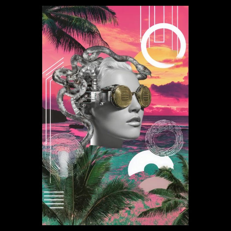 Cyber Tropic Surreal Dream