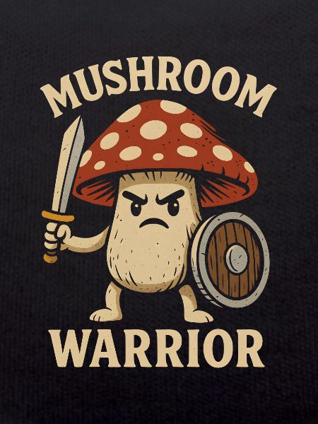 Guerrier champignon avec épée