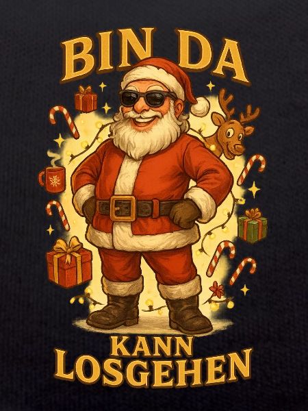 Bin Da Kann Losgehen Santa