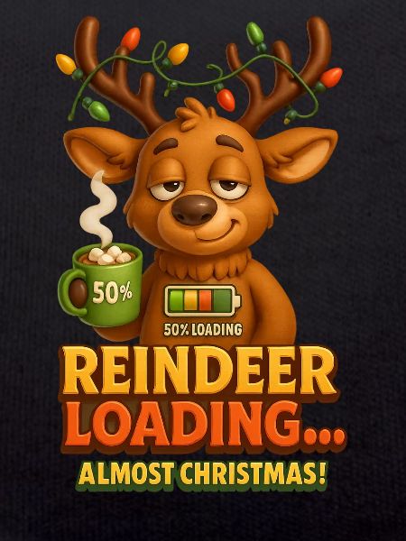Reindeer Loading – Funny Christmas Reindeer