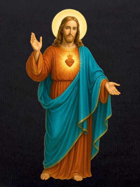 Sacred Heart Iconic Print