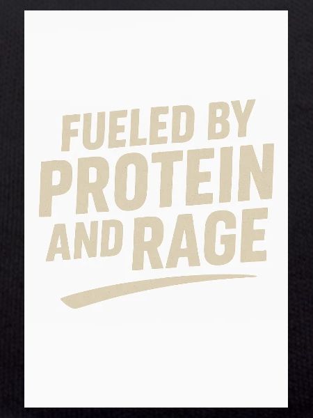 FUELED BY PROTEIN AND RAGE