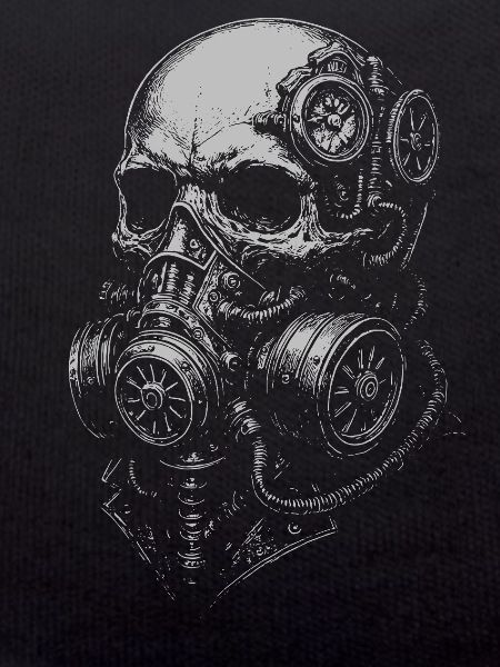 Steampunk Skull Gas Mask