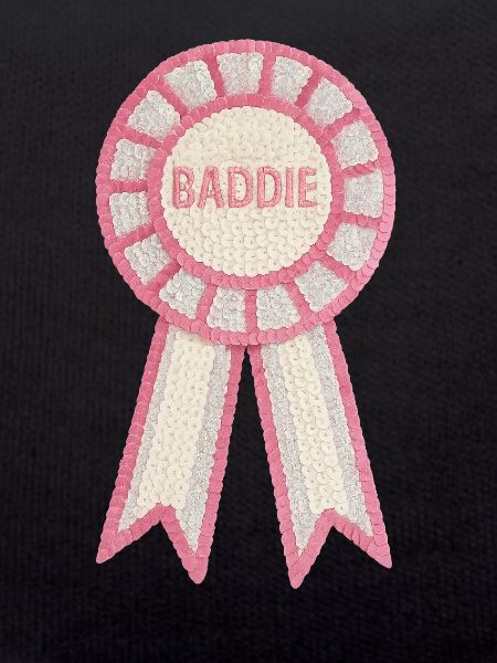 Baddie Rosette Appliqué