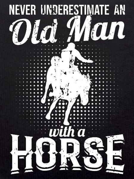 Never underestimate an old rider