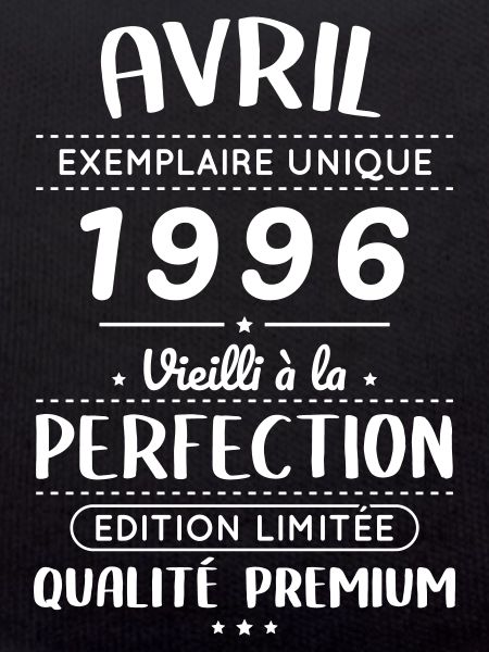 30th Anniversary - April 1996 Perfection