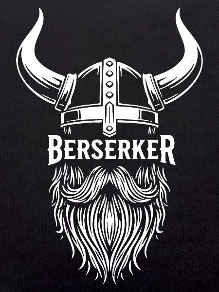 Wikinger-Berserker-Hornhelm-Bart-Maskottchen