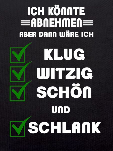 abnehmen witziger spruch