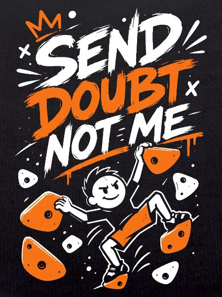 Send Doubt Not Me Bouldering