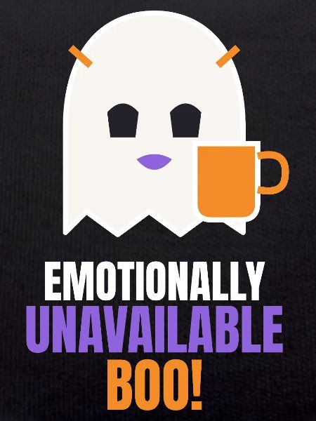 Emotional nicht verfügbarer Boo Ghost