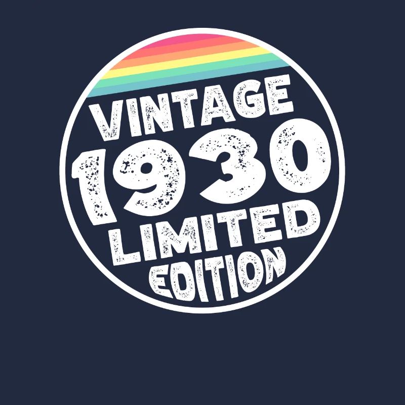 Limited Edition since 1930 Geburtstag Geschenk