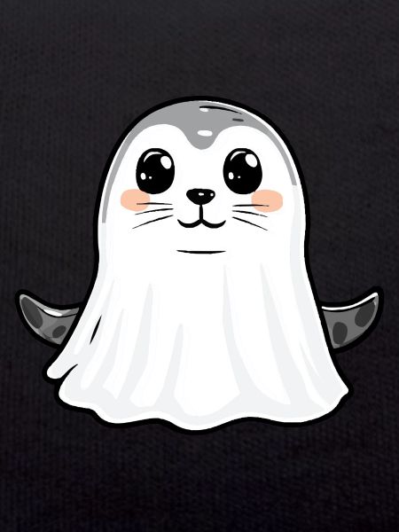 Robbe Tier Halloween Comic Geist