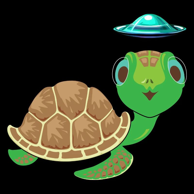 Alien, UFO and Turtle: Adventurous