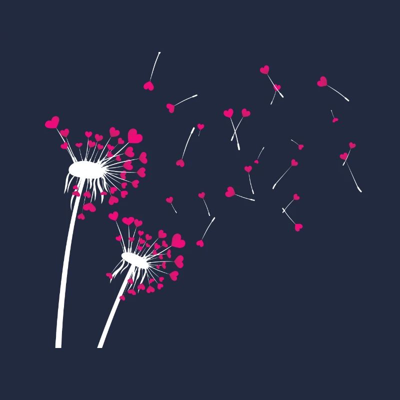 Dandelion heart