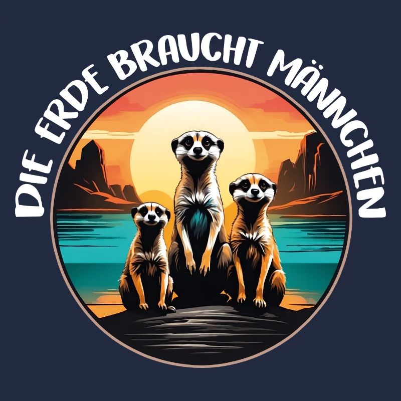 Coole Erdmännchen lustiger Erdmännchenspruch