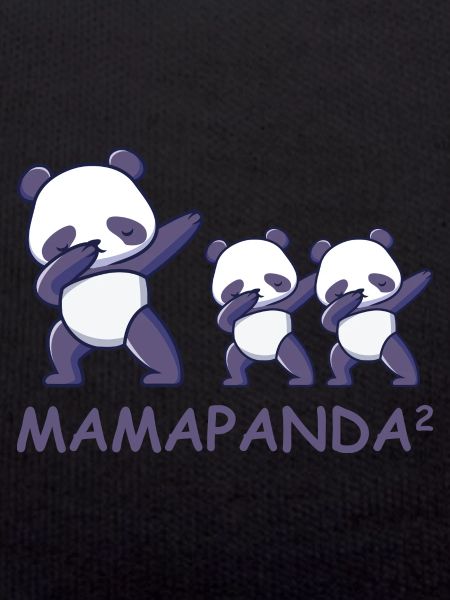 Schwanger werdene Mutter Zwillinge Panda