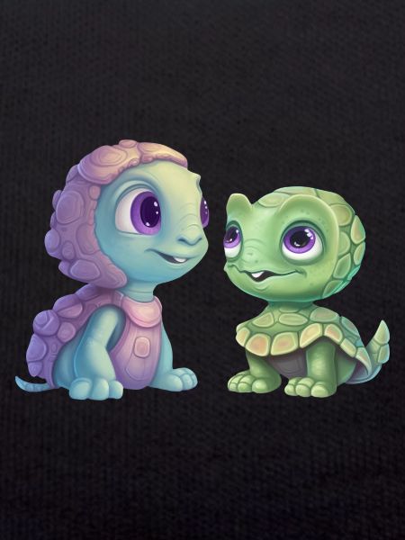 Green Alien Turtle Fusion