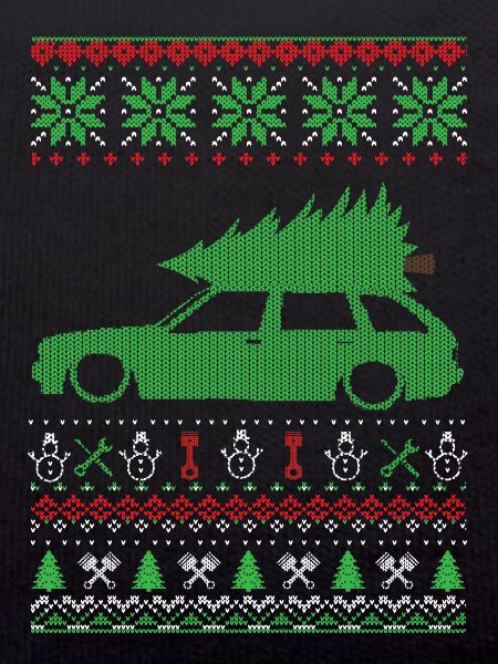 Pull laid de Noël