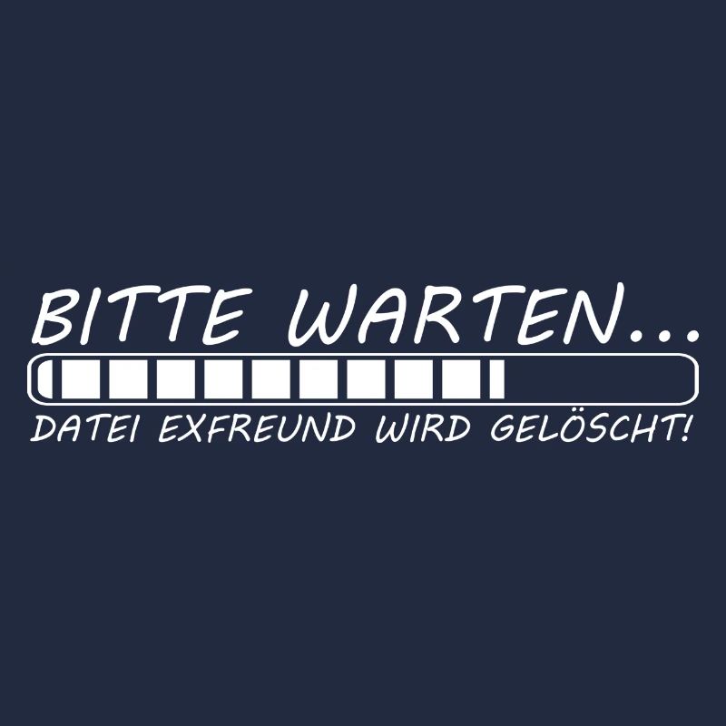 Bitte warten Datei Exfreund wird gelöscht
