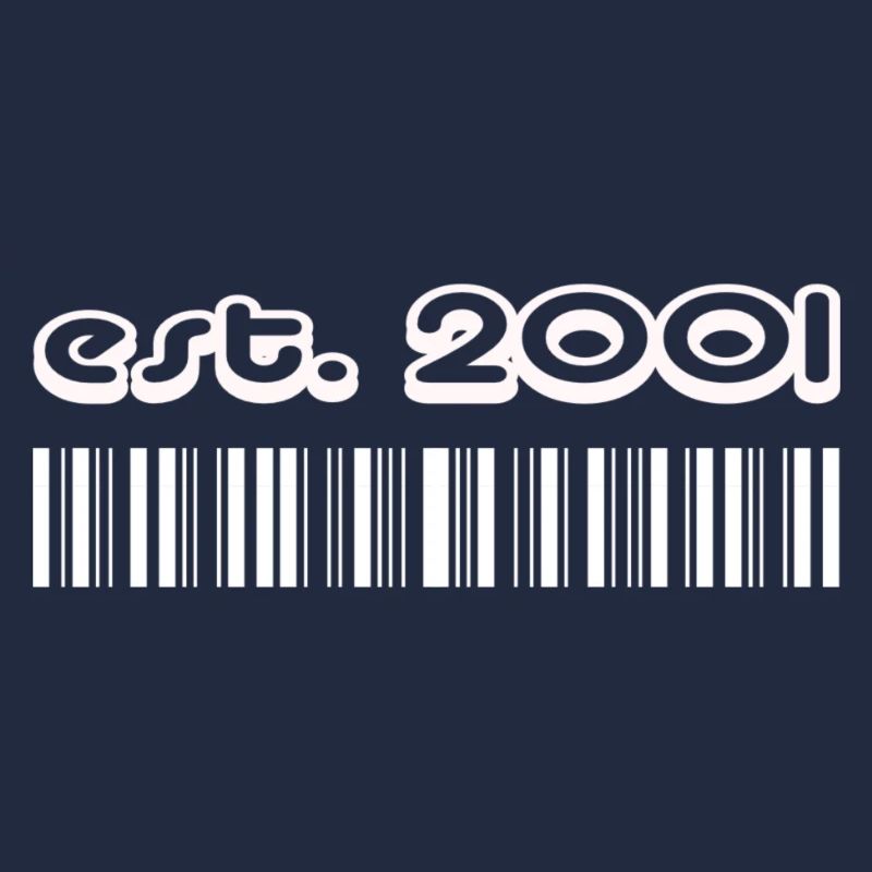 Barcode established 2001, born 2001