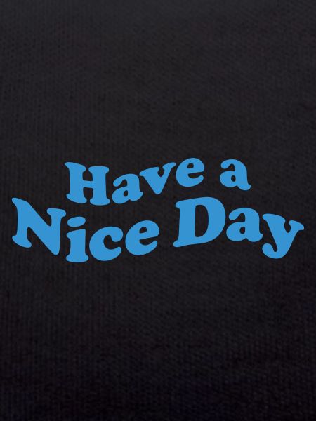 nice day black